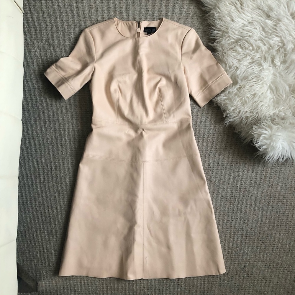 Topshop off-white A line dress